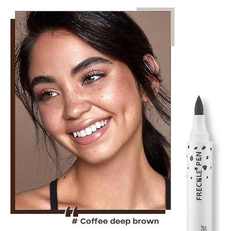 Natural Freckle Pen Long Lasting Waterproof Dot Spot Pen Create Effortless Sunkissed Makeup Soft Brown Freckle Pen Make Up Tslm1