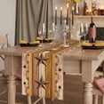 thumbnail image 2 of Table Runners 72 Inches Long Dress Scarves, Western Texas Star Vintage Farmhouse Kitchen Table Runner, Coffee Tablerunners, Retro Farmhouse Yellow Brown Wooden 16x72 Inch, 2 of 9