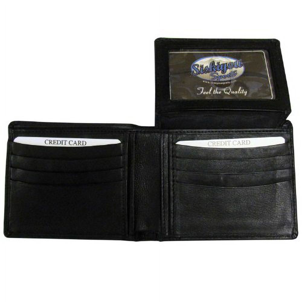 Memphis Tigers Official NCAA Leather Bi-fold Wallet by Siskiyou 159886 - image 2 of 2
