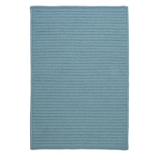 Colonial Mills Tapis H101R024X072S Simply Home Uni - Bleu Fédéral 2 Pi. x 6 Pi. Tapis Tressé