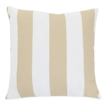 Majestic Home Goods Vertical Stripe Indoor / Outdoor Large Pillow