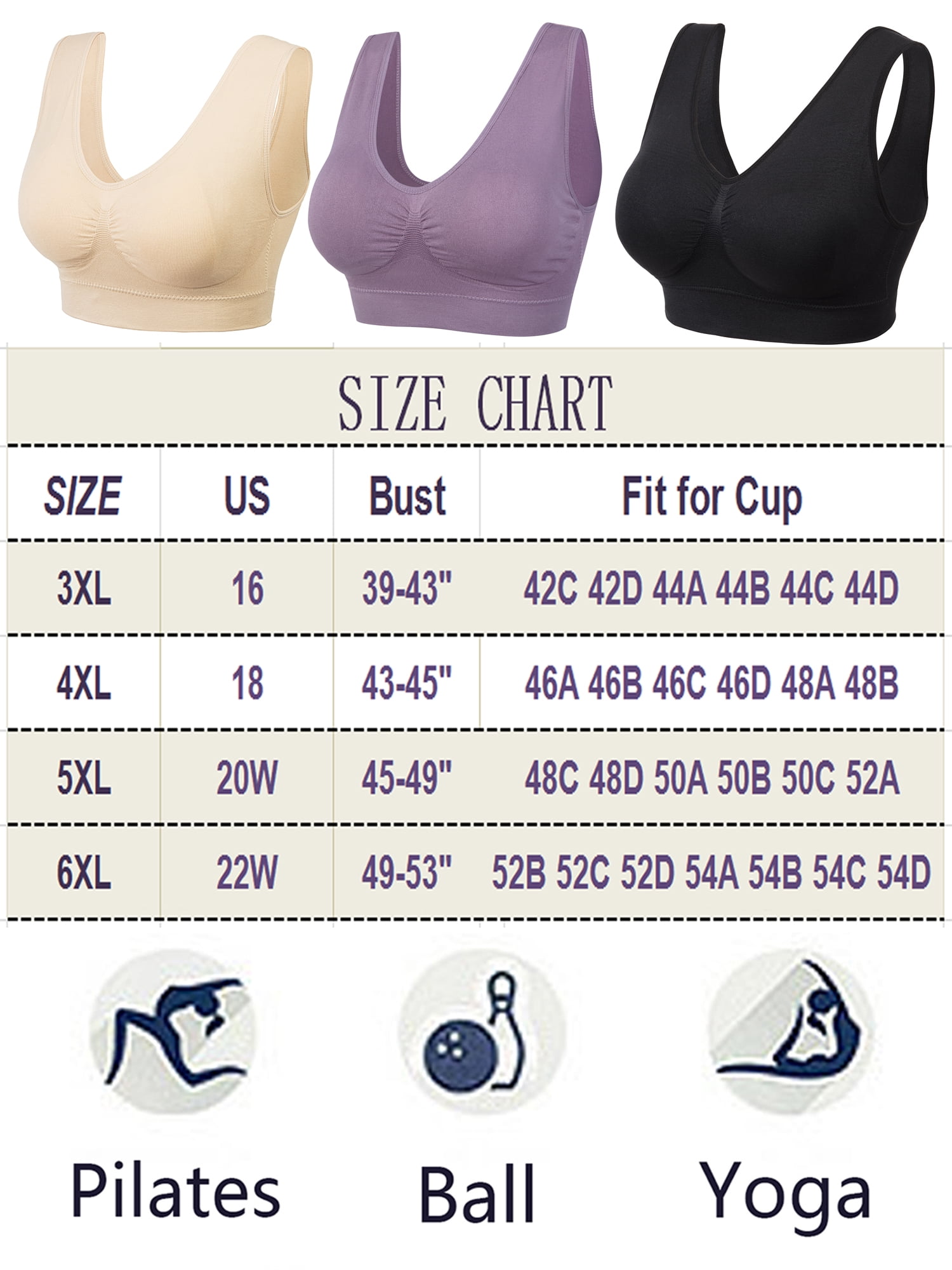 48b sports bra