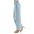 thumbnail image 4 of RISEN Full Size Mid Rise Fit Barrel Jeans Plus Size, 4 of 6
