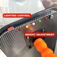 thumbnail image 3 of Car Paintless Dent Repair Tools-Dent Reflector Lamp-Led Leveling Light for Bump Repair,9 color dent detection lamp for dent repair - Brightness Adjustable-for Body Stripe Testing, 3 of 7