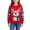 Rouge, variante sur SGMVNU Chandail de Noël pour Filles Illustration du Joyeux Père Noël Chandail Tricoté Tissu Doux pour Fêtes de Noël Tenues Saisonnières pour Enfants Taille 5-6 Ans Rouge