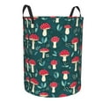 thumbnail image 2 of Fotbe Amanita Mushroom Laundry Basket with Handles, Waterproof Large Laundry Hamper, Wash Bag for Corner Dorm, Rolling Laundry Basket with Handles-Small, 2 of 8