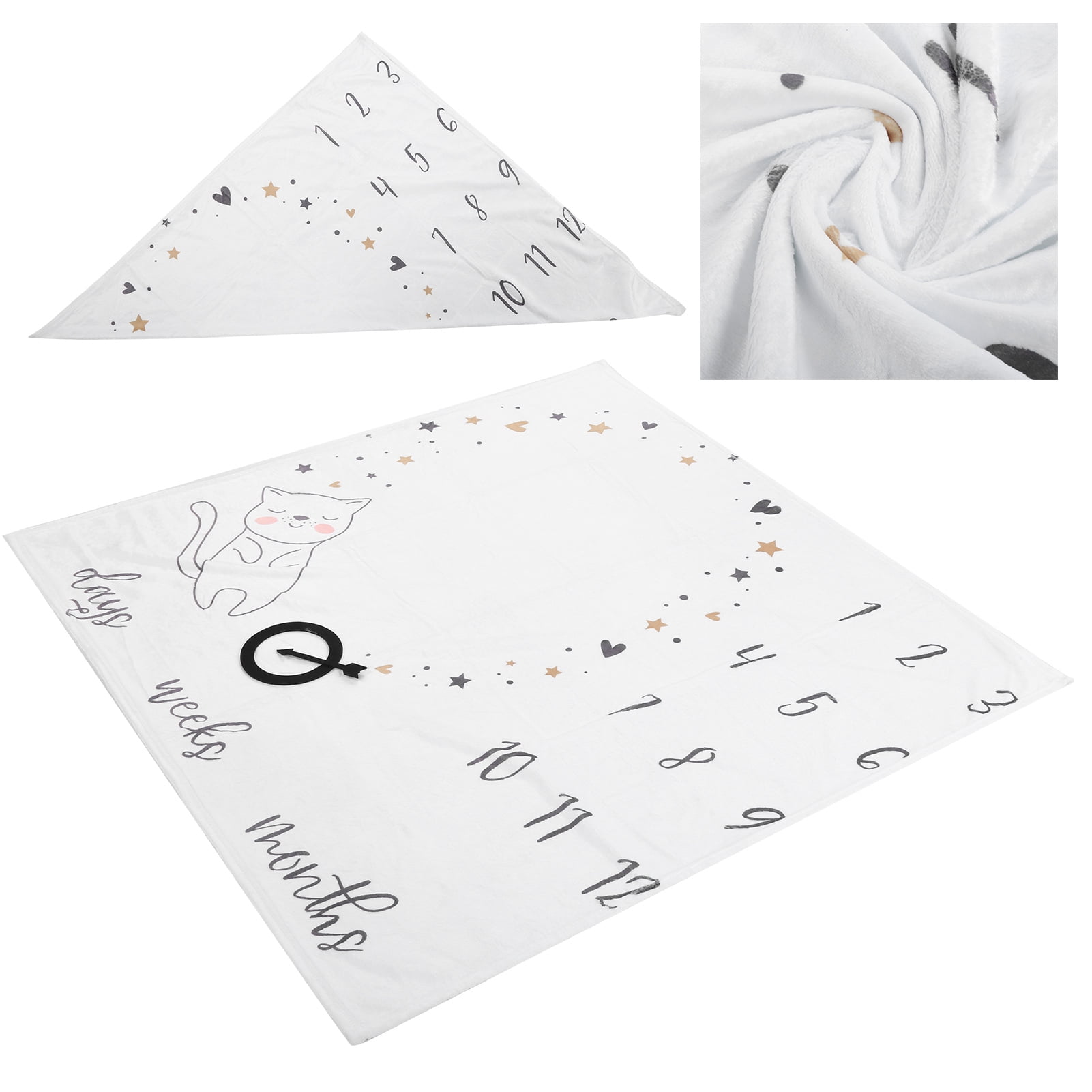 Baby growth chart blanket new arrivals