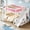 Pink,White, variant on Harper & Bright Designs Full over Full Bunk Bed with Storage Shelves, Solid Wood Bunk Bed Frame with Slide and Ladders, Low Bunk Bed with Guardrails for Boys Girls, Pink & White