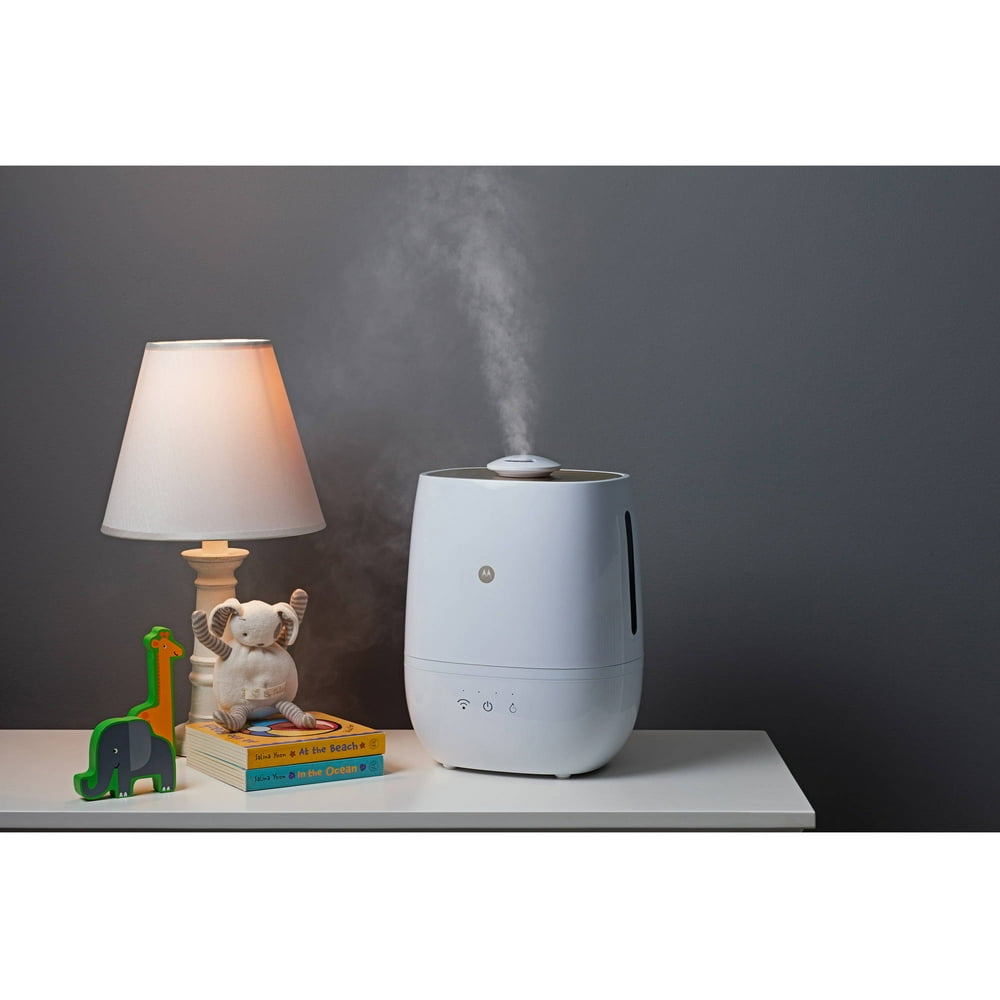 Motorola Smart Nursery Humidifier + Connected Humidifier with Air and