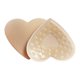 thumbnail image 1 of 2 piezas 1 par de cubrepechos adhesivos de silicona para mujer y hombre, vestido de noche, corazón marrón, 1 of 2