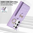 thumbnail image 6 of ELEHOLD for Samsung Galaxy S20 Ultra Crossbody Wallet Case with Card Holder Soft PU Leather Shockproof Protective Cover with Shoulder Strap for Women Girls for Samsung Galaxy S20 Ultra,purple, 6 of 8