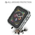 thumbnail image 4 of For Apple Watch Case with Screen Protector for Apple Watch 44mm Series 6/5/4/SE, Takfox Bling Crystal Diamond Ultra-Thin Bumper Full Cover Protective Case for Women Girls iWatch Clear, 4 of 7