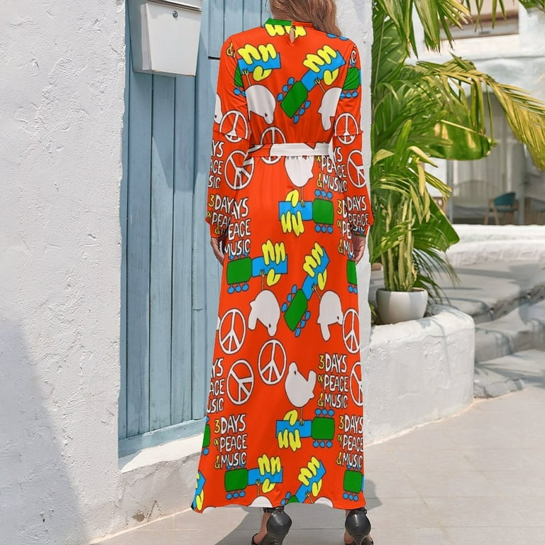 woodstock 1969 Long Dress Woman clothing womans clothing summer dresses  Bridesmaid dress woman - Walmart.com