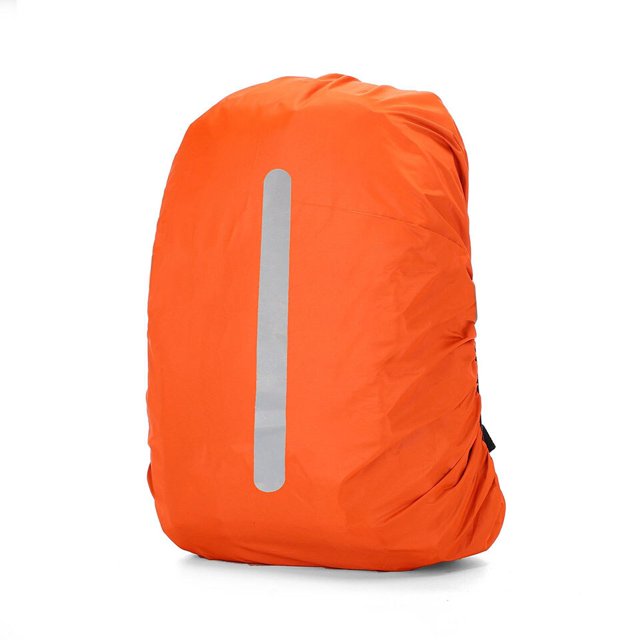 Mochila reflectante para la lluvia, bolsa impermeable de 25L, 35L, 45L, 60L, a la moda, táctica para acampar al aire libre, senderismo, escalada, antipolvoA Orange30-40 l Fivean unisex