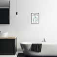 thumbnail image 2 of Stupell Industries Premium Soap Laundry Sign Vintage Floral Clothespins Graphic Art Black Framed Art Print Wall Art, Design by Lettered and Lined, 2 of 5