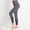 260#Dark Gray, variant on Women's High Waist Workout Seamless Scrunch Booty Leggings Butt Lift Gym Fitness Girl Sport Active Yoga Pants Dark Blue XL