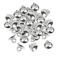 thumbnail image 1 of 200 piezas plata/oro tapa Bail Fit 10mm 8mm perla Copa colgante conector para joyería 10mm Blanco K Zulema La mitad redonda de Bell Beads Cap, 1 of 8