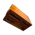 thumbnail image 4 of fastboy Wood Desktop Storage Box Counter Multifunctional Four Desktop Riser Stand Drawer Four Drawer, 4 of 5