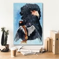 thumbnail image 5 of Epic Graffiti 'Bateleur Eagle' by Barbara Keith, Canvas Wall Art, 18"x26", 5 of 8