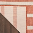 thumbnail image 6 of Nourison Positano 2'2" x 10' Terracotta Ivory Modern Indoor/Outdoor Area Rug, 6 of 10