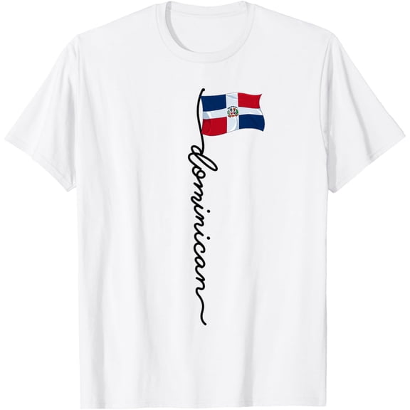 t-shirt Dominican Republic Signature Dominican T-ShirtMen and women can wear white T-shirts, gifts. Age: M,,L,XL,2XL,3XL, 4XL