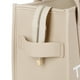 thumbnail image 5 of Bolso Hombro PU Bolsos Con Asa 13 Pulgadas para Viajes Al Aire Libre Compras (Beige), 5 of 9