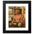 thumbnail image 2 of Follower of Joos van Cleve 15x18 Black Modern Framed Museum Art Print Titled - The Penitent Saint Jerome in His Study (1509), 2 of 5