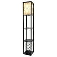 thumbnail image 2 of Creekwood Home 62.5" Vino Wine Rack and Storage Floor Lamp with LED Bulb, Black, 2 of 6