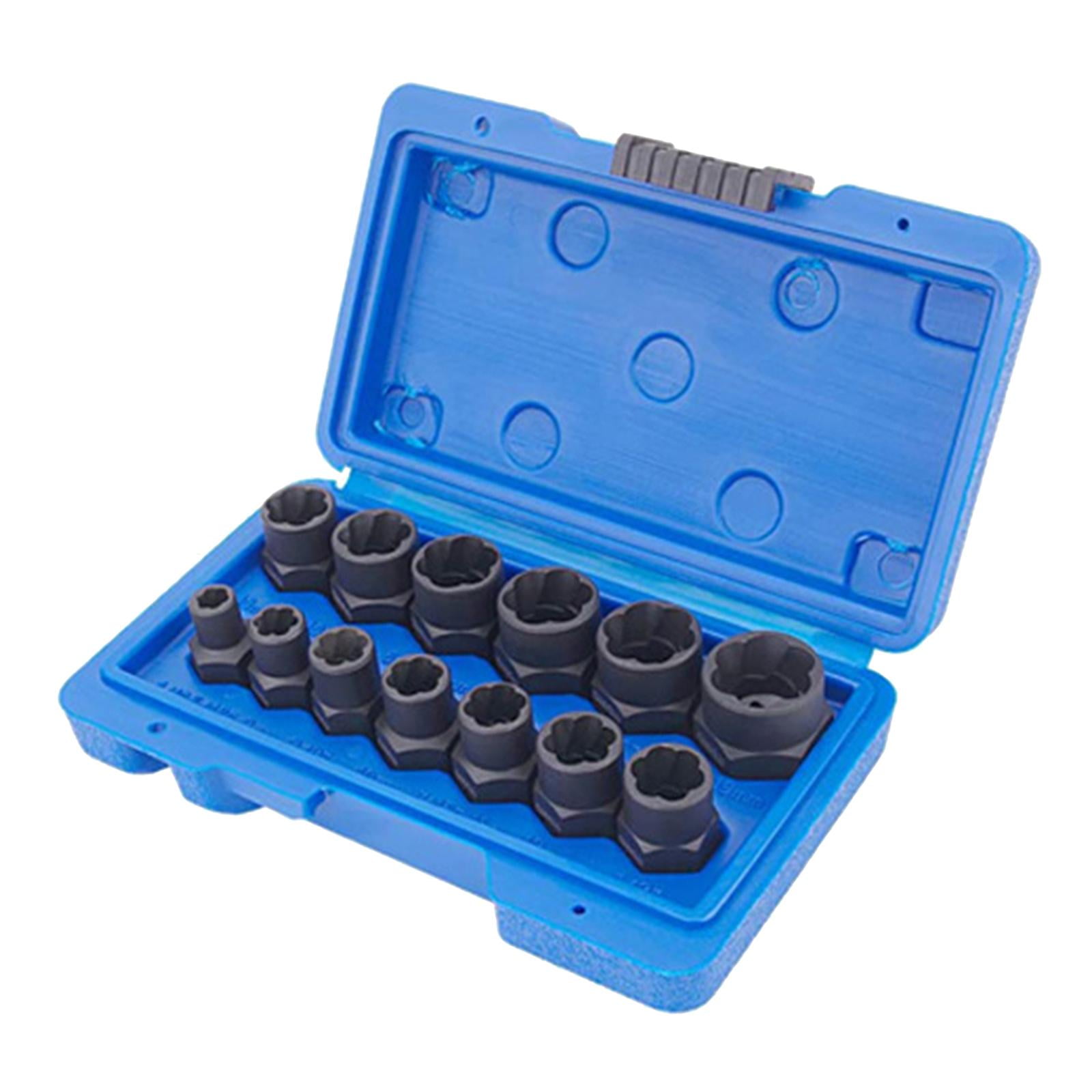 13Piece Impact Nut Remover 3/8 Inch Nut Extractor Socket Remover Tool
