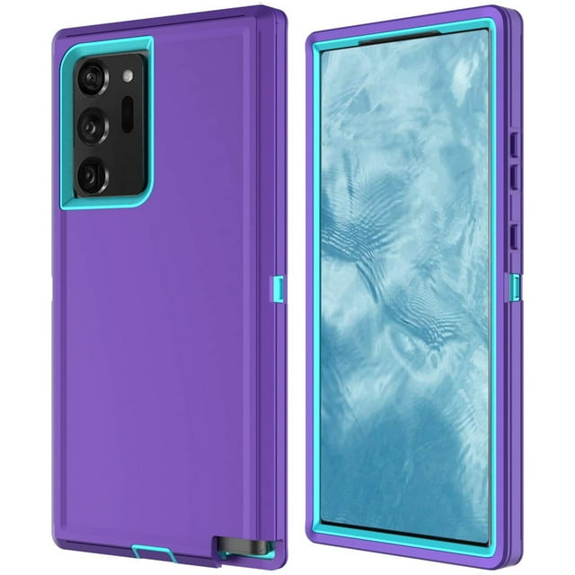 Samsung Galaxy Note 20 Étui Rigide, Anti-Chute Triple 3 Couches Antichoc Robuste Étui de Protection