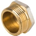 thumbnail image 2 of WWS-3PCS Garden Hose Cap, Brass Garden Hose Plug Faucet Cap Brass Garden Hose End Plug 3/4 Inch GHT Male Thread Spigot Outer Hex Plug Caps Fittings Hose End Replacement, 2 of 4