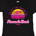 thumbnail image 4 of Inktastic Summer Enjoy the Sunshine Pensacola Beach Florida in Pink Boys or Girls Baby Bodysuit, 4 of 5