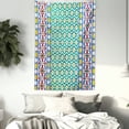 thumbnail image 3 of Moroccan Mosaic Decor Folkart Stencil Bohemian Pattern Art Wall Hanging Tapestry, 3 of 5