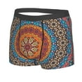 thumbnail image 2 of Bingfone Mandala Men's Underwear - Casual Stretch Boxer Briefs-X-Large, 2 of 9