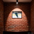 thumbnail image 4 of Macklin Celebrini Toile Encadrée 20x29 Requins de San Jose Action, 4 of 5