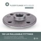 thumbnail image 3 of Brida de piso SUPPLYGIANT HNGM0300 de hierro galvanizado de 1", 3 of 4