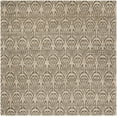 thumbnail image 2 of SAFAVIEH Cape Cod Vasiliki Geometric Area Rug, Light Beige/Gray, 6' x 6' Square, 2 of 10