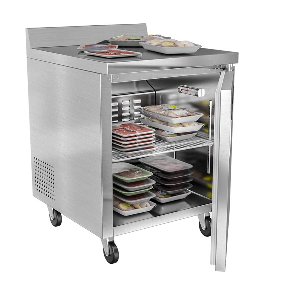 Pemberly Row 27 in. 1-Door Worktop Freezer With 3.5 in. Backsplash-6.3 Cu Ft.