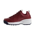 thumbnail image 4 of FILA Men Disruptor Ii Premium, Color: Bred/Fnvy/Fred, Size: 10 (1FM00139-647-10), 4 of 6
