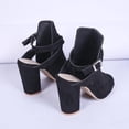 thumbnail image 4 of Sandalias de punta abierta transpirables de color puro a la moda, zapatillas ligeras, zapatos de mujer Wmkox8yii ytu11223, 4 of 8