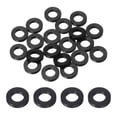 thumbnail image 1 of Uxcell 20 Pcs Arandelas de Caucho, Sellos de O-Ring de 1/4 de Pulgada, Arandelas de Plomería, Arandelas para Manguera de Jardín para Grifo, Cabezal de Ducha, Sello de Manguera de Jardín, Negro, 1 of 7