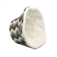 thumbnail image 3 of Women's Bucket Hats Female Fashion Double Sided Striped Plush Hat Imitation Basin Hat Autumn And Winter Warm Hat Male Hat, Women's Accessories Bucket Hats M, 3 of 4