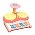 thumbnail image 1 of Instrumentos de Juguete Zulema Tambor de Mano Rosado Juguete Educativo, 1 of 8