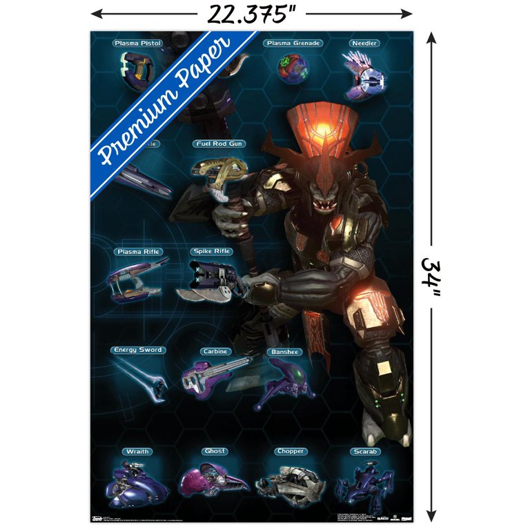 Halo Chart Covenant Wall Poster, x 34