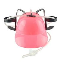 Drinking Helmet Adjustable Labor-saving Plastic Novelty Lazy Drinks Helmet Supplies for Home