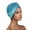 Sky Blue, variant on Glisme Women Hat Ruffle Cancer Chemo Turban Wrap Cap Scarf Shawl Traditional Headscarf Hat Versatile Accessories Black