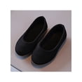 thumbnail image 3 of SIMANLAN Girls Mary Jane Ballerina Flats Dress Shoes (Toddler/Little Kid/Big Kid) Black 6C, 3 of 3