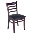 thumbnail image 2 of Ladderback Side Chair in Dark Mahogany (Set of 2), 2 of 2