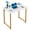 White, variant on 32 Inches Computer Desk for Home Office, Office Table for Small Spaces, Wood Writing Desk with Metal Frame, Vintage
