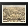 thumbnail image 2 of Ruger 14x12 Black Modern Framed Museum Art Print Titled - Clinton Illinois - Ruger 1869, 2 of 5